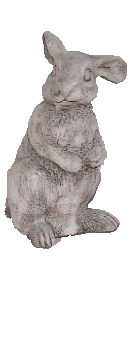 Rabbit Cast Stone Outdoor Asian Collection Statues Tuscan 