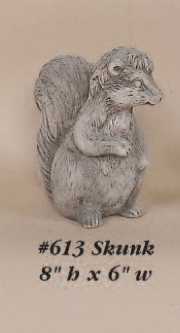Thumbnail for Skunk Cast Stone Outdoor Asian Collection Statues Tuscan 
