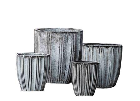 Campania International Glazed Terra cotta Lucien Planter Urn/Planter Campania International 
