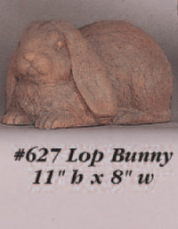 Thumbnail for Lop Bunny Cast Stone Outdoor Asian Collection Statues Tuscan 