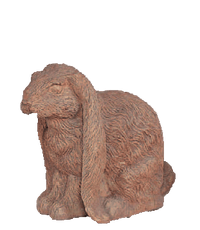 Thumbnail for Long Eared Bunny Up and Down Cast Stone Outdoor Asian Collections Statues Tuscan 