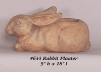 Thumbnail for Rabbit Planter Cast Stone Outdoor Asian Collection Statues Tuscan 