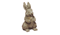Thumbnail for Fluffy Up and Down Cast Stone Outdoor Asian Collection Statues Tuscan Up Natural (N) 