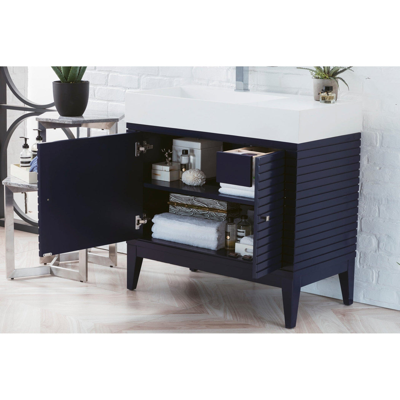 James Martin Linear 36" Single Vanity Vanity James Martin 