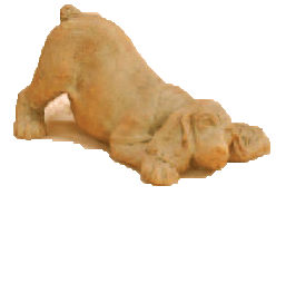 Down Dog Cast Stone Outdoor Asian Collection Statues Tuscan 