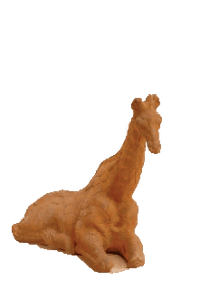 Thumbnail for Giraffe Cast Stone Outdoor Asian Collection Statues Tuscan 