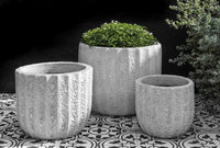 Thumbnail for Campania International Maris Planter - S/3 Urn/Planter Campania International White Medium 