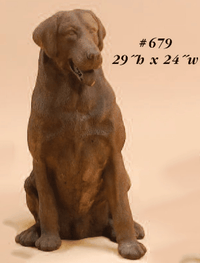Thumbnail for Labrador Cast Stone Outdoor Asian Collection Statues Tuscan 