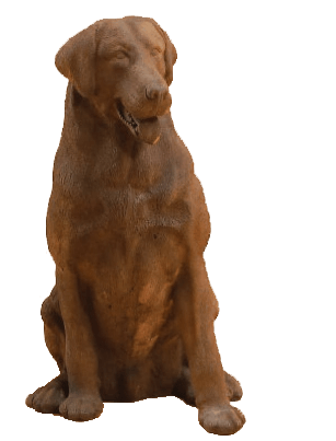 Labrador Cast Stone Outdoor Asian Collection Statues Tuscan 