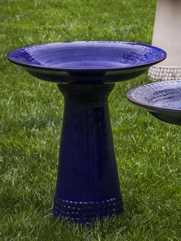 Tattersall Ceramic Terra Cotta Birdbath BirdBath Campania International 