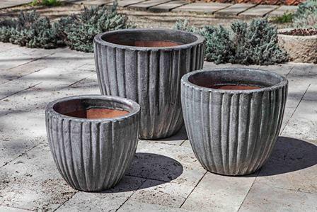 Campania International Glazed Terra cotta Vieques Planter Urn/Planter Campania International 