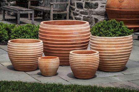 Campania International Terra cotta Elia Planter Urn/Planter Campania International 