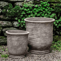 Thumbnail for Campania International Terra cotta Sami Urn Urn/Planter Campania International 