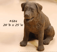 Thumbnail for Rottweiler Small Cast Stone Outdoor Asian Collection Statues Tuscan 