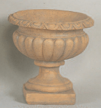 DeMedici Urn Cast Stone Outdoor Garden Planter Planter Tuscan 