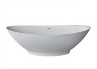 Thumbnail for Atlantis Whirlpools Lucea 34 x 73 Artificial Stone Freestanding Bathtub Whirlpool Bathtub Atlantis 