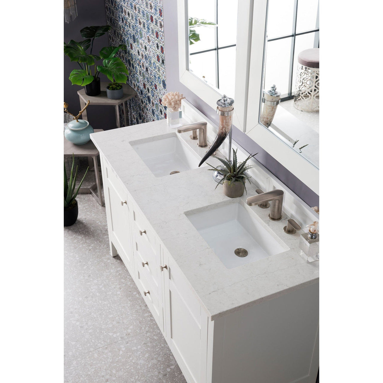 James Martin Palisades 60" Double Vanity Vanity James Martin 
