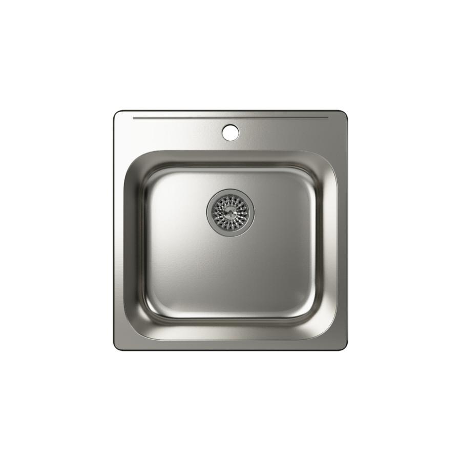 Cantrio Single Bowl 20" Stainless Steel undermount Kitchen sink Kitchen Steel Series Cantrio 