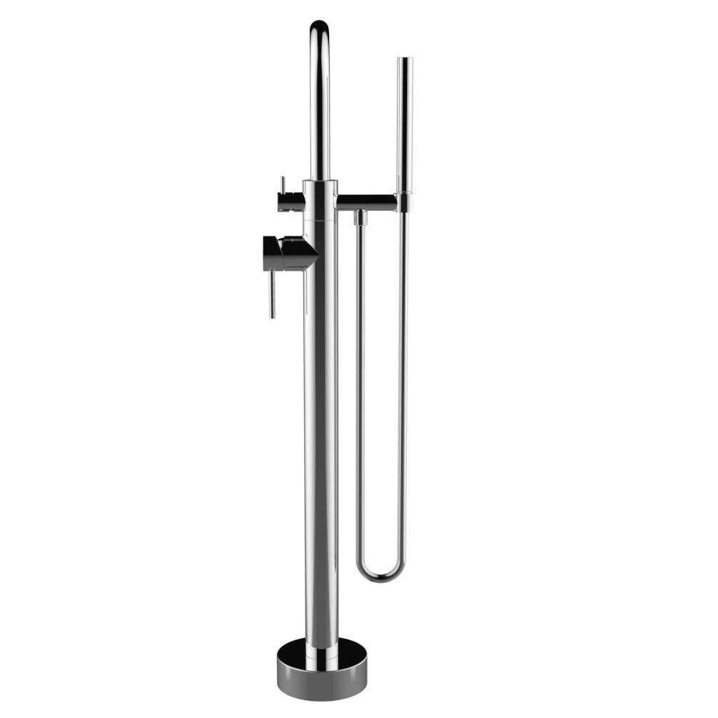 Latoscana Free Standing Tub Filler In Chrome bathtub and showerhead faucet systems Latoscana 