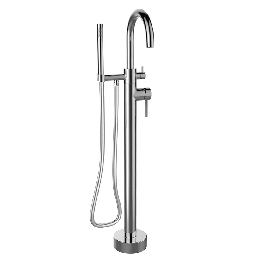 Latoscana Free Standing Tub Filler In Chrome bathtub and showerhead faucet systems Latoscana 