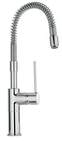 Thumbnail for Latoscana Elba single Handle Kitchen Faucet With Spring Spout, Stream Only In Chrome touch on bathroom sink faucets Latoscana 