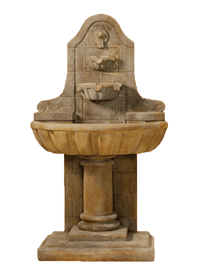 Thumbnail for Lido Wall Cast Stone Outdoor Fountain Fountain Tuscan 