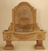 Thumbnail for Anduze Wall Fountain Short Cast Stone Outdoor Fountain fountain Tuscan 