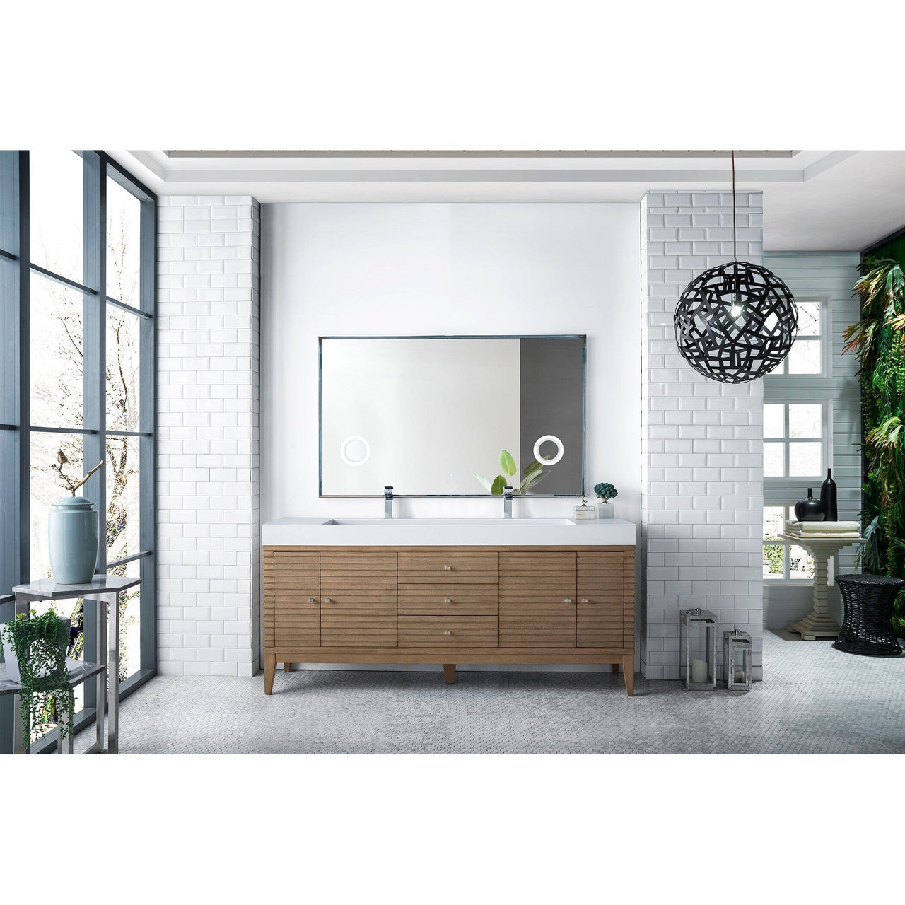 James Martin Linear 72" Double Vanity Vanity James Martin 