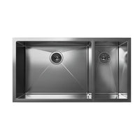 Thumbnail for Cantrio Double Bowl Stainless Steel Undermount Kitchen Sink Kitchen Steel Series Cantrio 