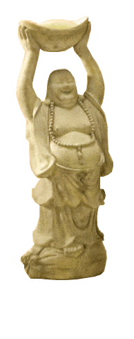 Thumbnail for Happy Hotei Cast Stone Outdoor Asian Collection Asian Collection Tuscan 