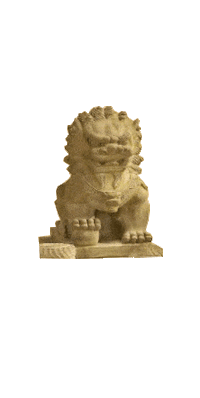 Thumbnail for Foo Dog Cast Stone Outdoor Asian Collection Asian Collection Tuscan 