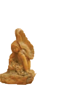 Forest Angel Sleeping Cast Stone Outdoor Asian Collection Accessories Tuscan 