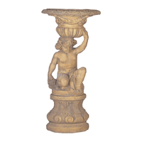 Thumbnail for Bacchanalia Urn Cast Stone Outdoor Garden Planter Planter Tuscan 