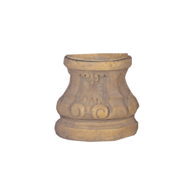 Bacchanalia Pedestal Cast Stone Outdoor Garden Planter Planter Tuscan 