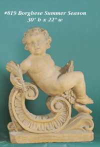 Thumbnail for Borghese Summer Season Cast Stone Outdoor Asian Collection Statues Tuscan 