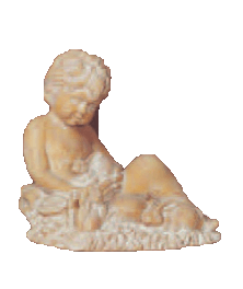 Forest Boy Cast Stone Outdoor Asian Collection Statues Tuscan 