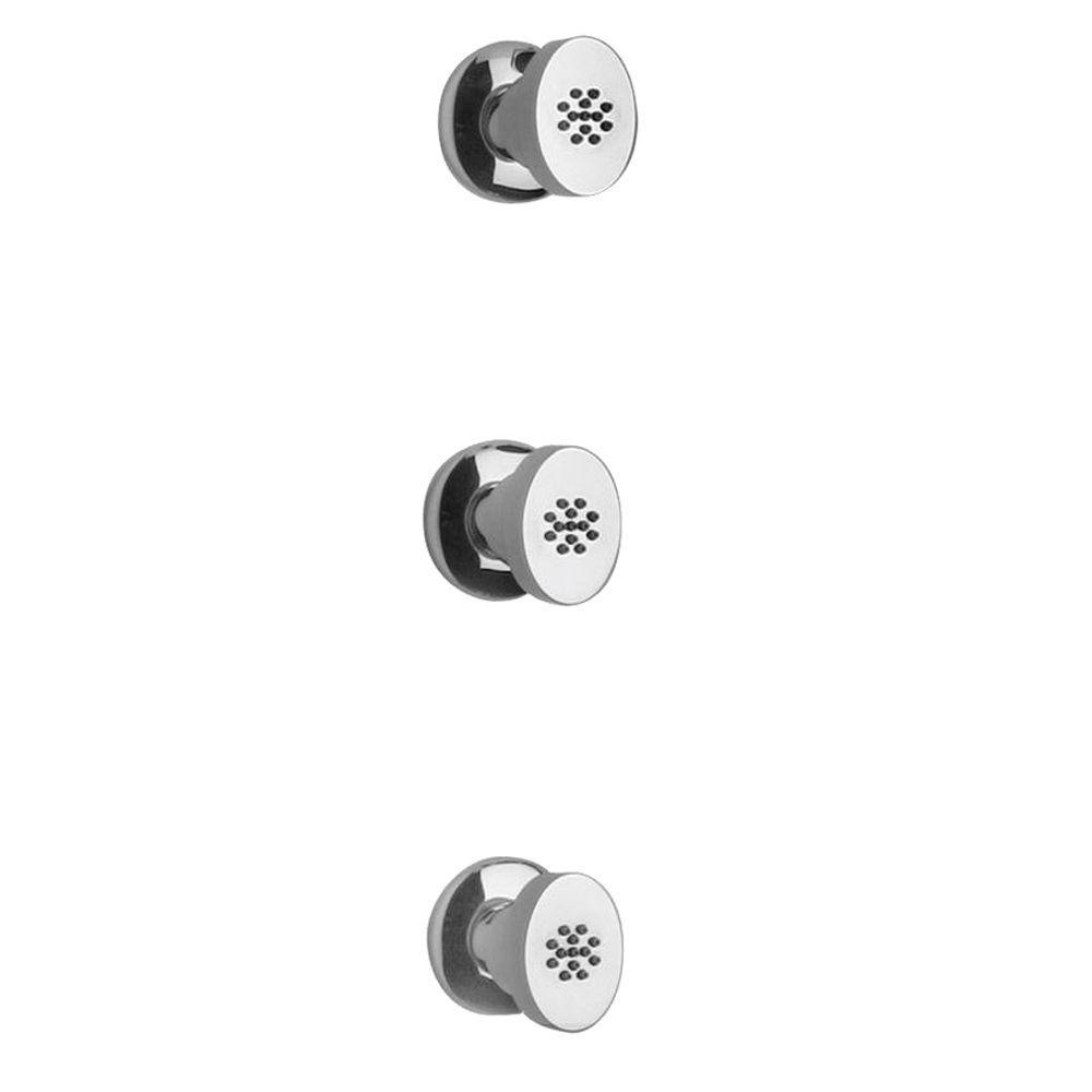 Latoscana Novello 3 Body Jets In Brushed Nickel bathroom fixture hardware parts Latoscana 