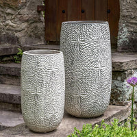Thumbnail for Campania International Sand Dollar Planter Urn/Planter Campania International Cream Large 