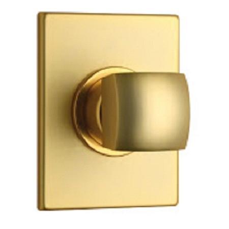 Latoscana Lady volume control with 1/2" inlet connections in Matt Gold bathtub and showerhead faucet systems Latoscana 