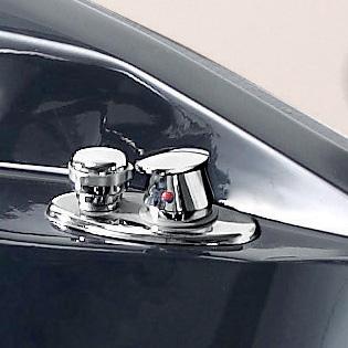 Maya Bath Venezia-Black Whirlpool Bath Tub Whirlpool Bathtub Maya Bath 