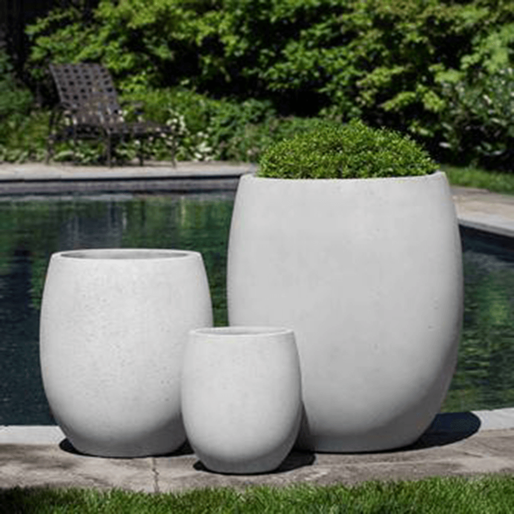Campania International Fiber Cement Laguna Planter Urn/Planter Campania International 