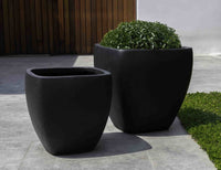 Thumbnail for Campania International Fiber Cement Tecate Planter - S/2 Urn/Planter Campania International Playa Noche 