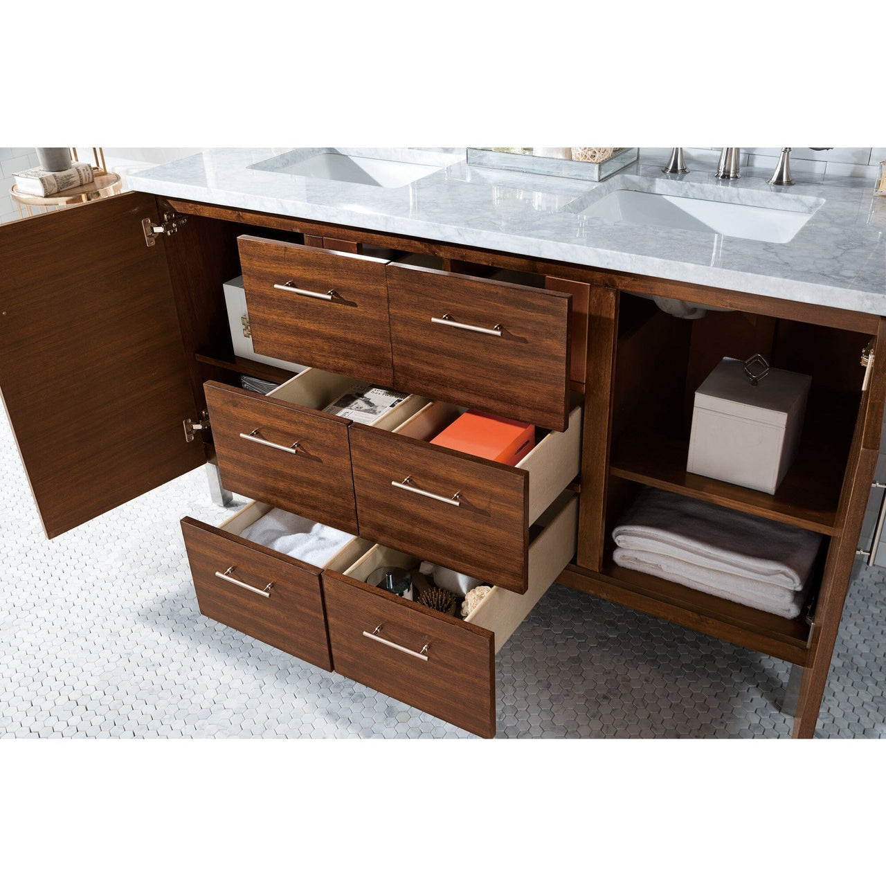 James Martin Metropolitan 60" Double Vanity Vanity James Martin 