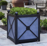Thumbnail for Campania International Fiber Clay Square Villandry Planter, Medium Urn/Planter Campania International 