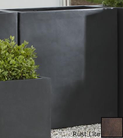 Campania International Fiber Clay ML Rect 3636 Urn/Planter Campania International 