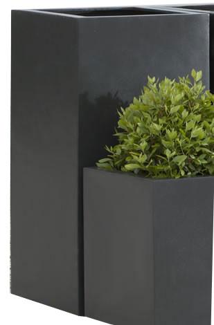 Campania International Fiber Clay Modular Lite Planter 2 Urn/Planter Campania International 