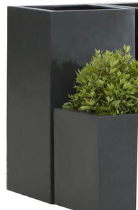 Thumbnail for Campania International Fiber Clay Modular Lite Planter 2 Urn/Planter Campania International 