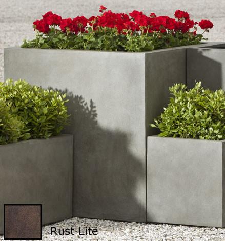 Campania International Fiber Clay ML Sq 3636 Urn/Planter Campania International 