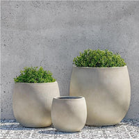 Thumbnail for Campania International Cambridge Planter Urn/Planter Campania International Ivory Lite Large 