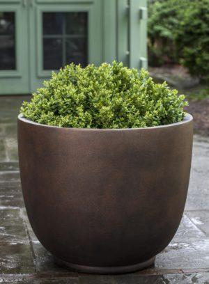 Campania International Fiber Clay Danilo Planter - (S/5) Urn/Planter Campania International Rust Lite Extra Large 
